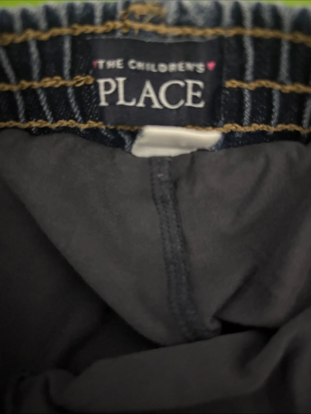 The Children's Place Dark Blue Denim Mini Skirt